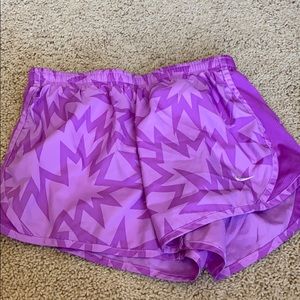 Girls Nike running shorts
